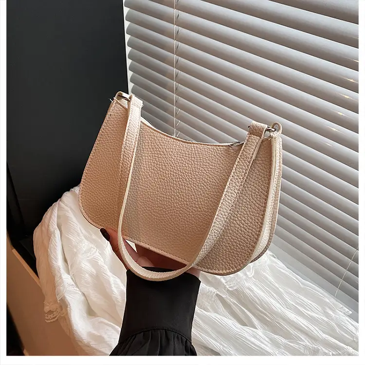 Women's Tan Leather Shoulder Bag Large Capacity 2025 — feature 26