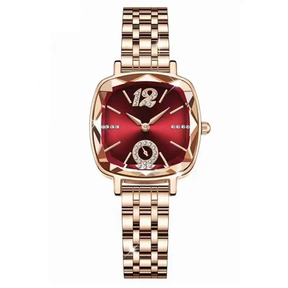 Rose Gold Star Watch for Women with Diamond Bracelet — feature 6