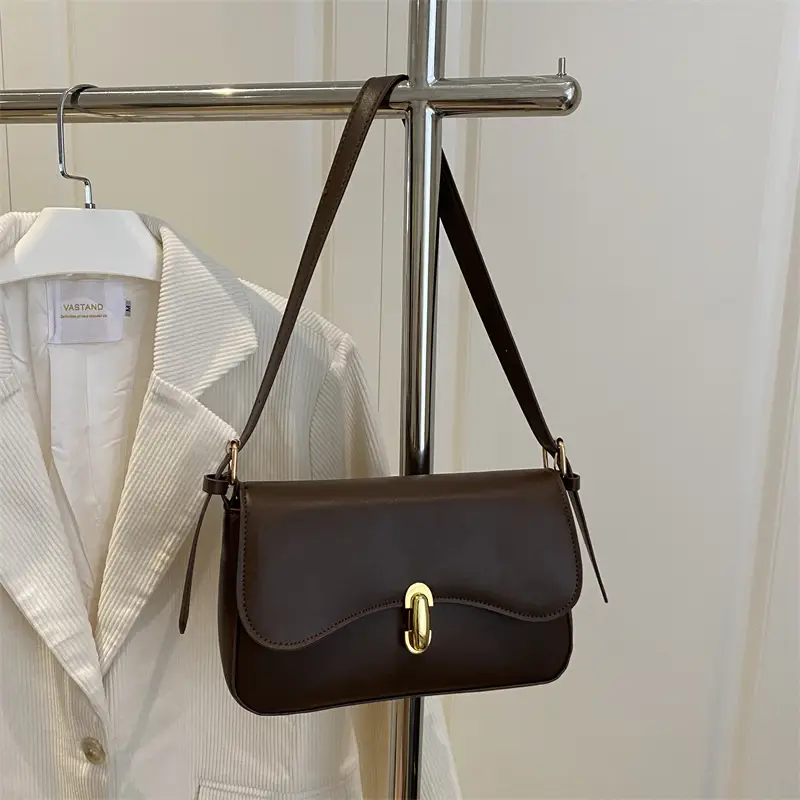 White Leather Crossbody Bag for Women 2025 - Image 8