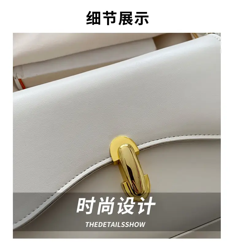 White Leather Crossbody Bag for Women 2025 — feature 2