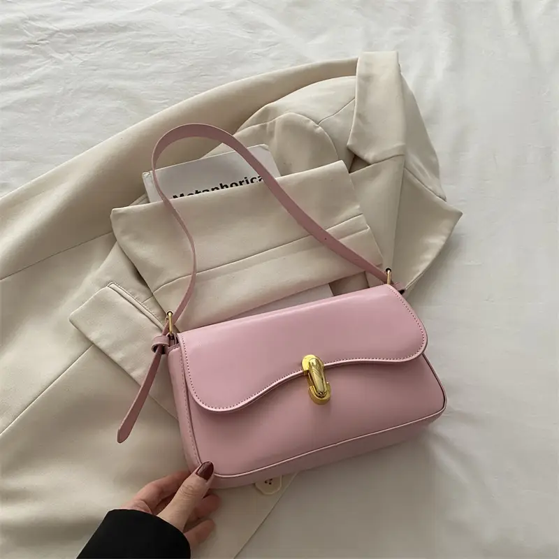 White Leather Crossbody Bag for Women 2025 - Image 3