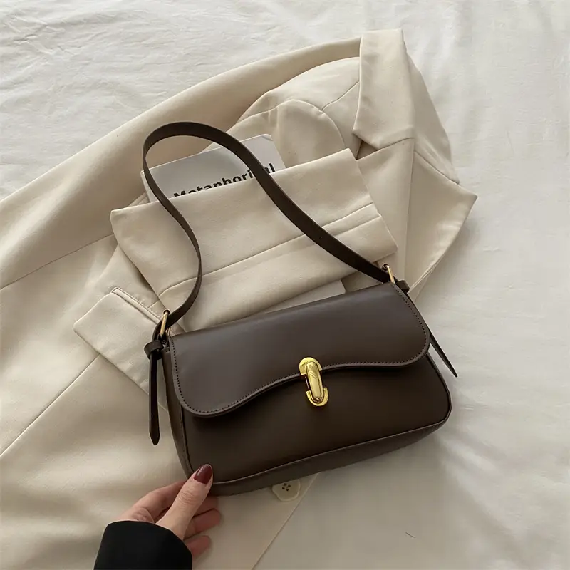 White Leather Crossbody Bag for Women 2025 - Image 4
