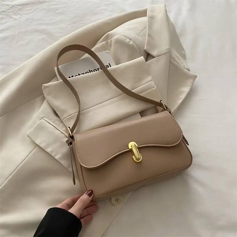 White Leather Crossbody Bag for Women 2025 - Image 5