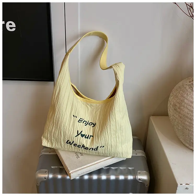 Canvas Shoulder Bag Lazy Style 2025 Large Capacity Women — feature 21