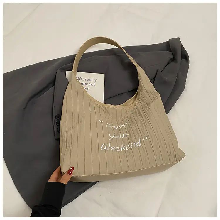 Canvas Shoulder Bag Lazy Style 2025 Large Capacity Women — feature 24