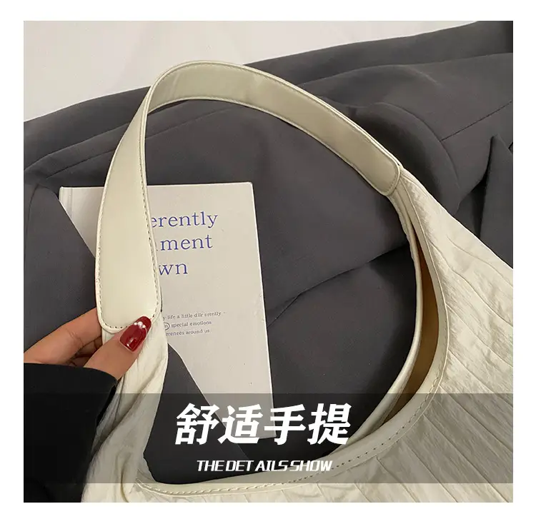 Canvas Shoulder Bag Lazy Style 2025 Large Capacity Women — feature 5