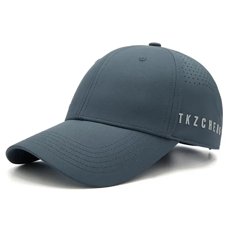 Men's Black Thin Baseball Cap with LED Light Outdoors - Image 3