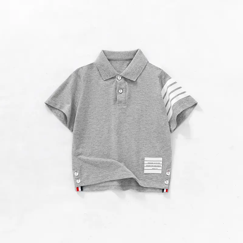 Boys Navy Polo Shirt Short Sleeve 2026 - Image 2
