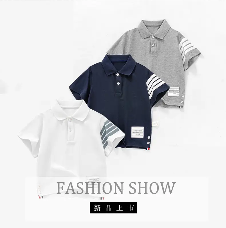 Boys Navy Polo Shirt Short Sleeve 2026 β feature 1