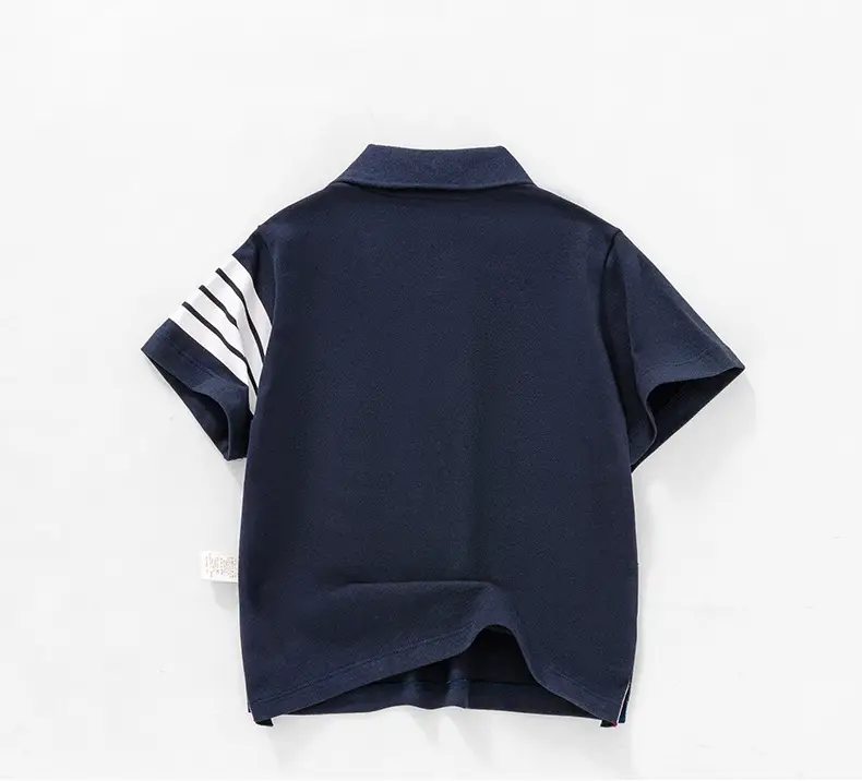 Boys Navy Polo Shirt Short Sleeve 2026 β feature 5