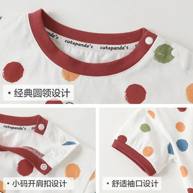Girls Cotton T-Shirt Short Sleeve Summer Wear - Image 4