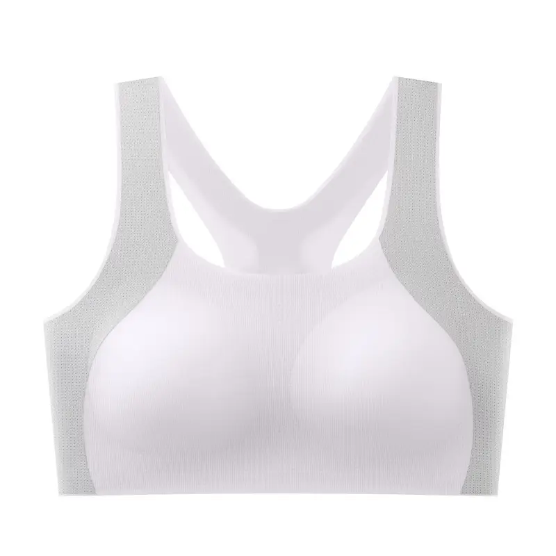 Girls' Underwear for the Adolescent Development Period, 15-Year-Old Sports Shock-Proof Vest-Style Bra for Junior High School Students -1 Developmental Period Underwear
