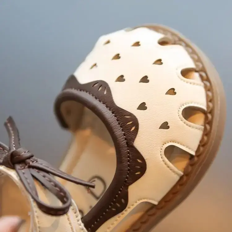 Girls Toe Sandals 2025 Summer Soft Sole Princess Shoes — feature 5