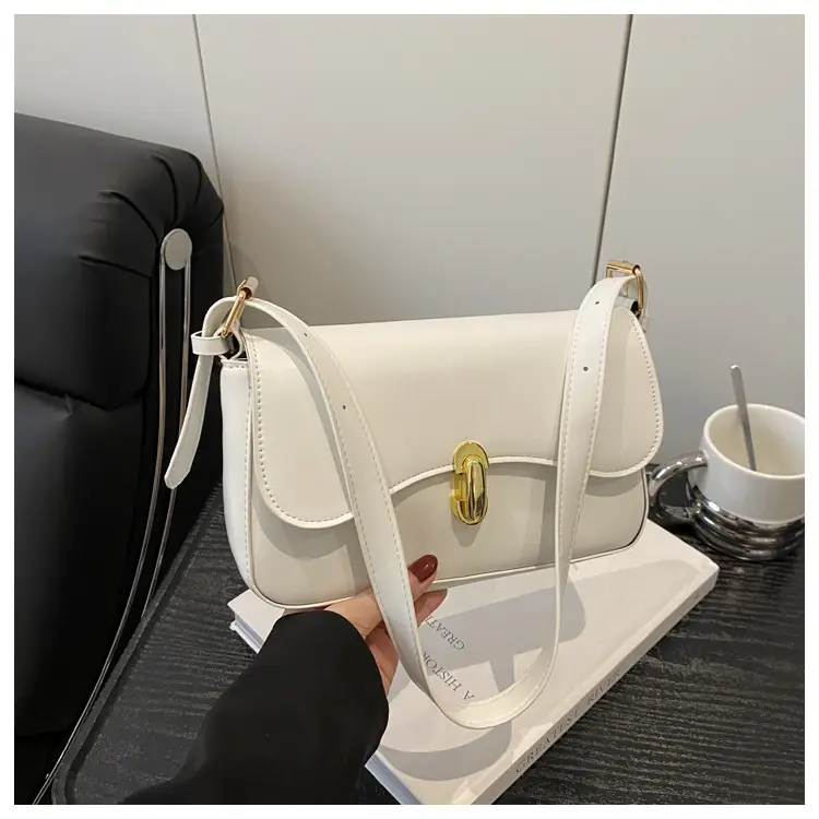 White Textured Shoulder Bag for Women 2025 — feature 11