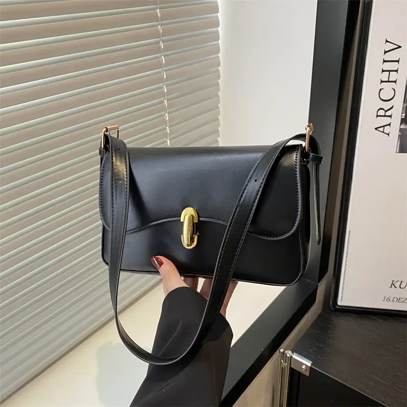 White Textured Shoulder Bag for Women 2025 - Image 5
