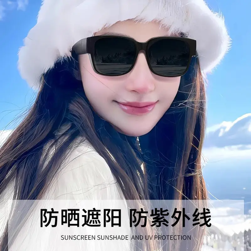 Women Korean Polarized Sunglasses UV Protection Myopia Glasses - Image 4
