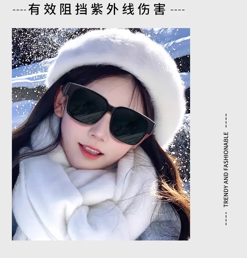 Women Korean Polarized Sunglasses UV Protection Myopia Glasses — feature 13