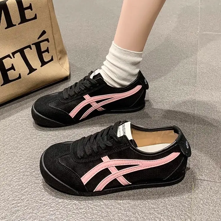 Retro German Training Shoes for Women 2026 New Spring and Summer Breathable Soft-Soled Casual Sports Shoes Popular Lightweight Forrest Gump White Shoes