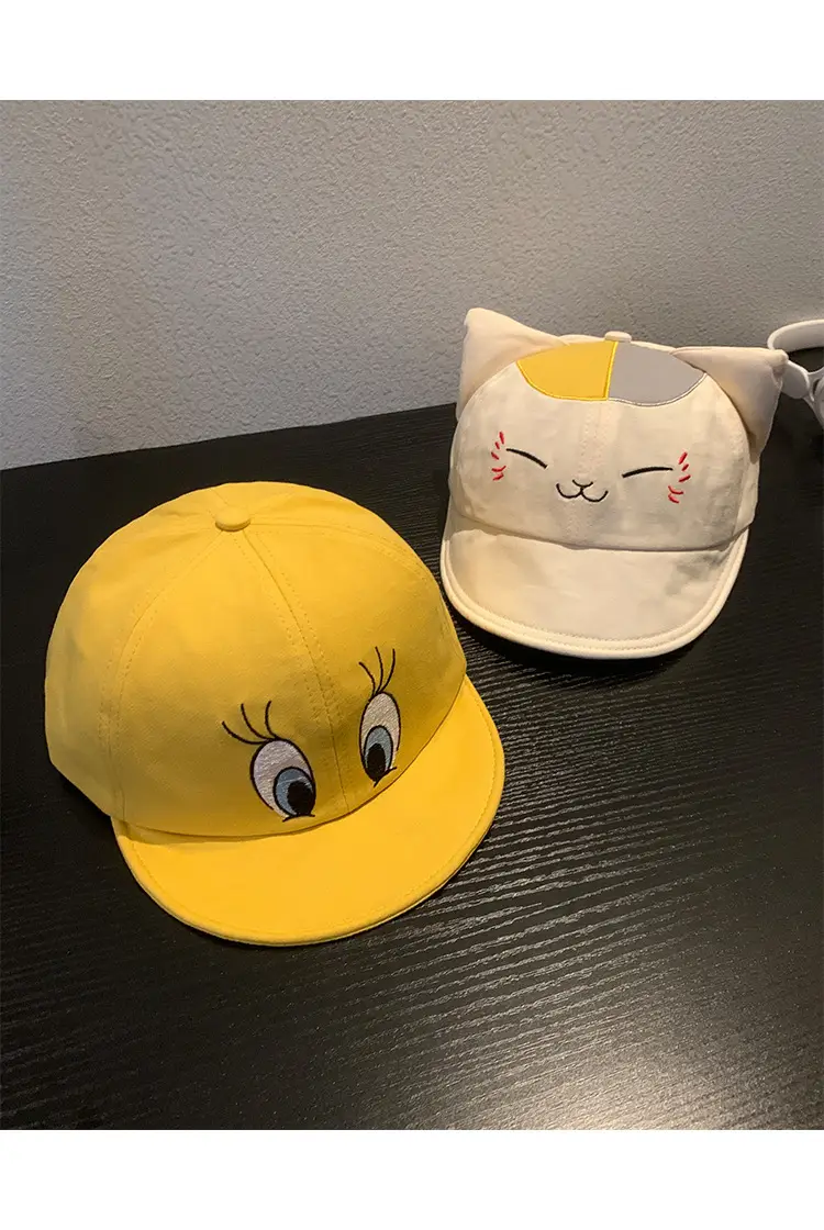 Kids Cartoon Duck Cap Yellow Baseball Trendy — feature 7