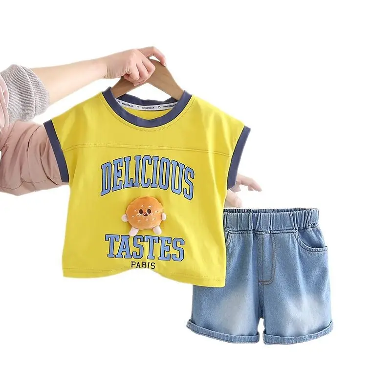 Boys Cartoon T-Shirt Shorts Set 1-5Yr Summer 2025 - Image 6