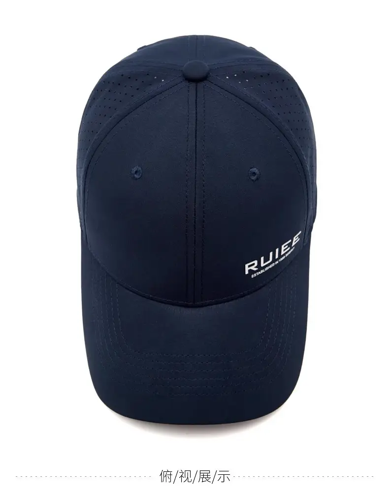 Men's Black RUIE Baseball Cap 2025 Summer — feature 11