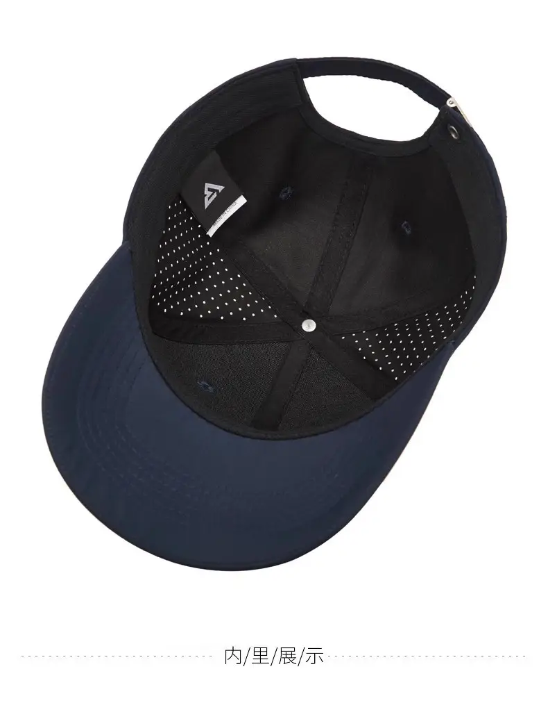 Men's Black RUIE Baseball Cap 2025 Summer — feature 12