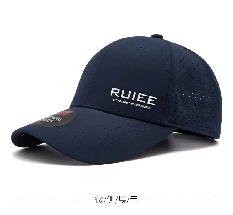 Men's Black RUIE Baseball Cap 2025 Summer — feature 8