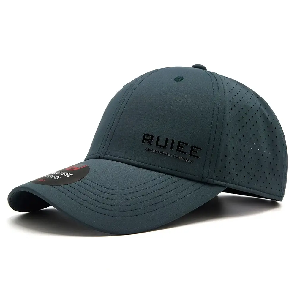 Men's Black RUIE Baseball Cap 2025 Summer - Image 3