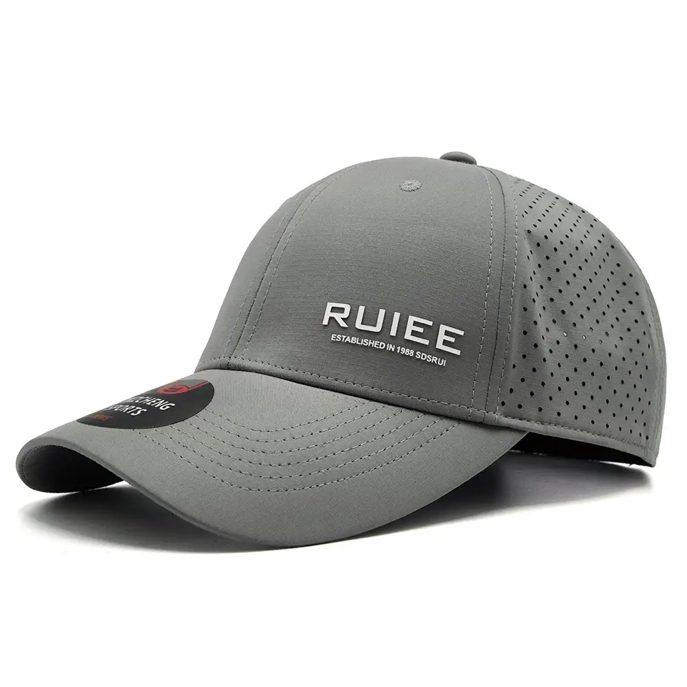 Men's Black RUIE Baseball Cap 2025 Summer - Image 4