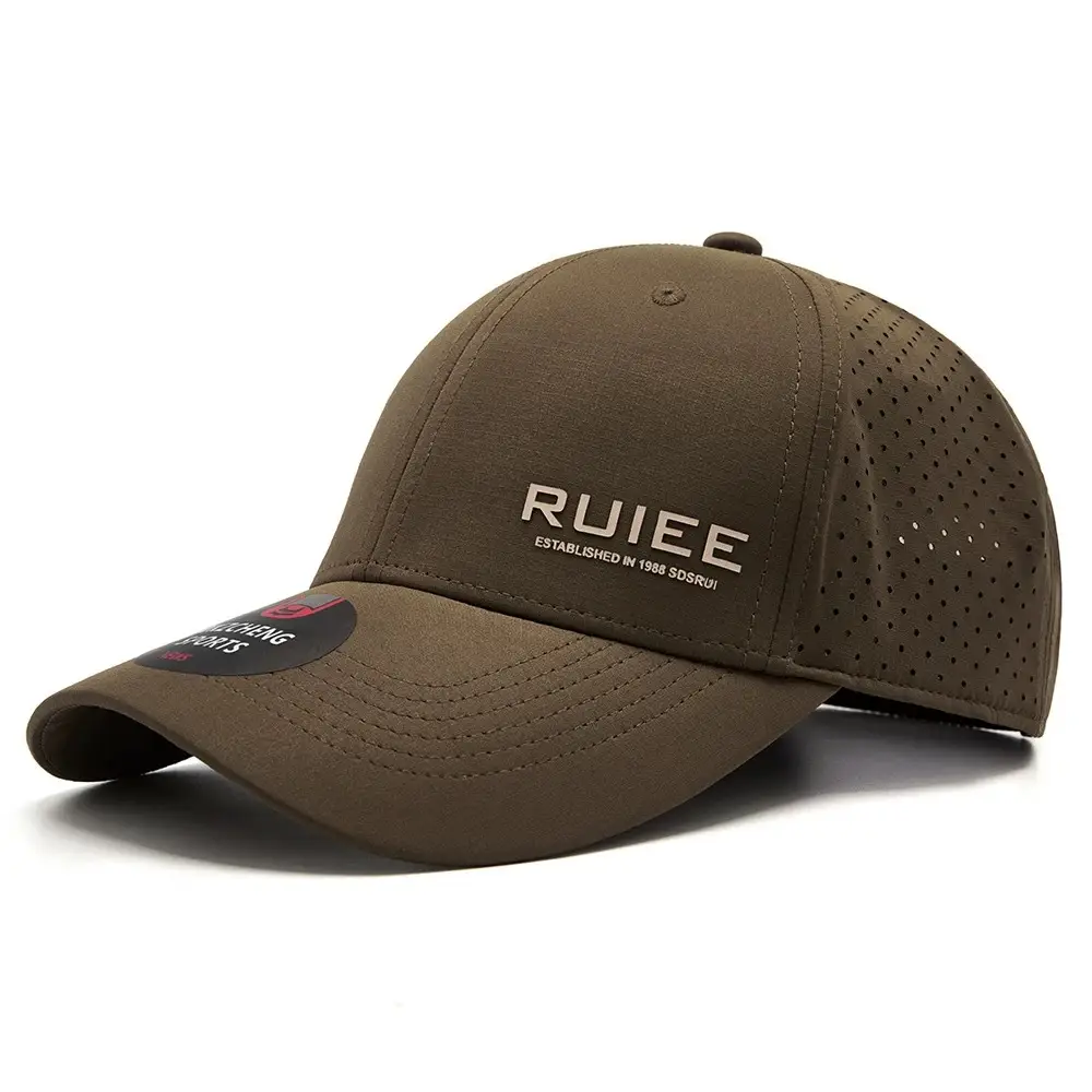 Men's Black RUIE Baseball Cap 2025 Summer - Image 7
