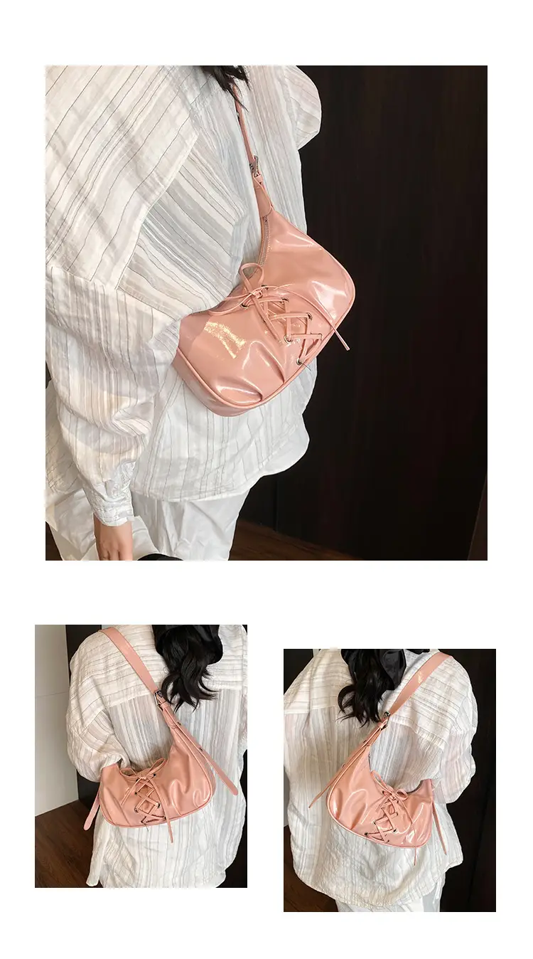 Elegant Lace-Up Bow Shoulder Bag for Women — feature 11