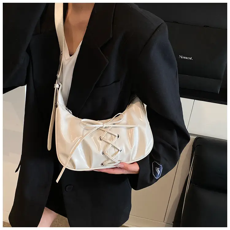 Elegant Lace-Up Bow Shoulder Bag for Women — feature 18