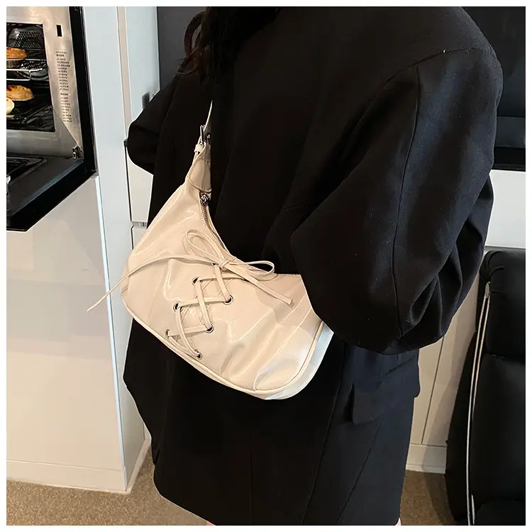 Elegant Lace-Up Bow Shoulder Bag for Women — feature 19