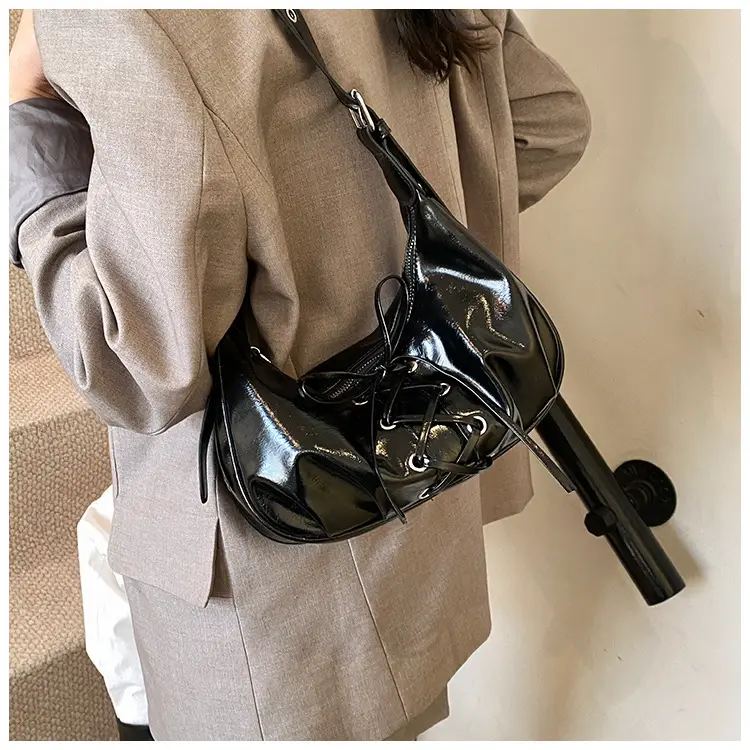 Elegant Lace-Up Bow Shoulder Bag for Women — feature 20