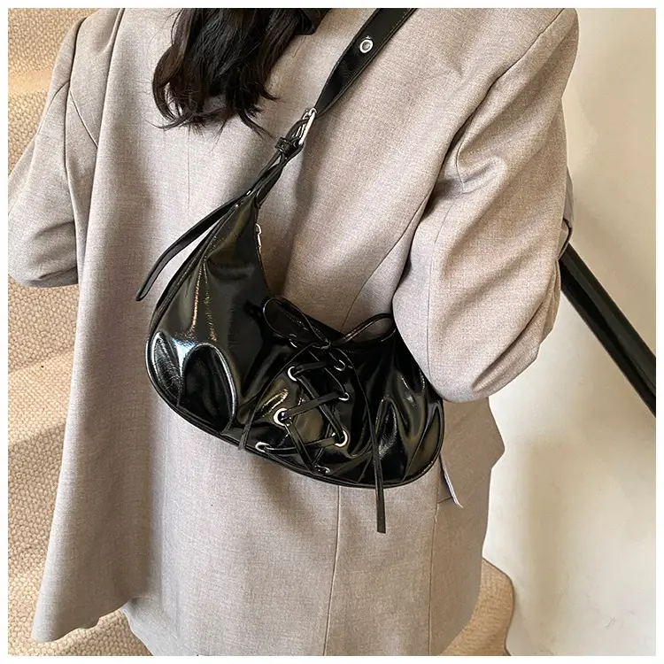 Elegant Lace-Up Bow Shoulder Bag for Women — feature 21