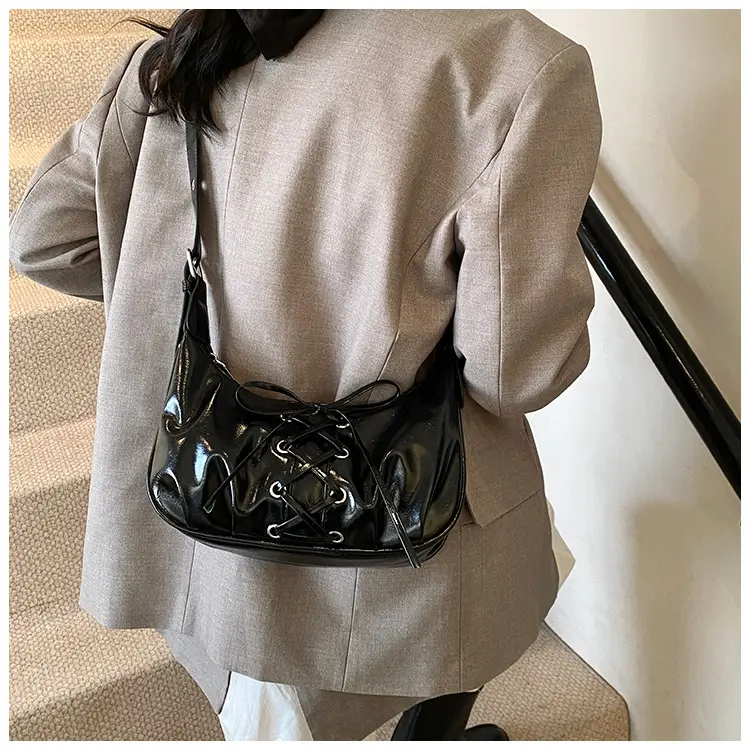 Elegant Lace-Up Bow Shoulder Bag for Women — feature 22