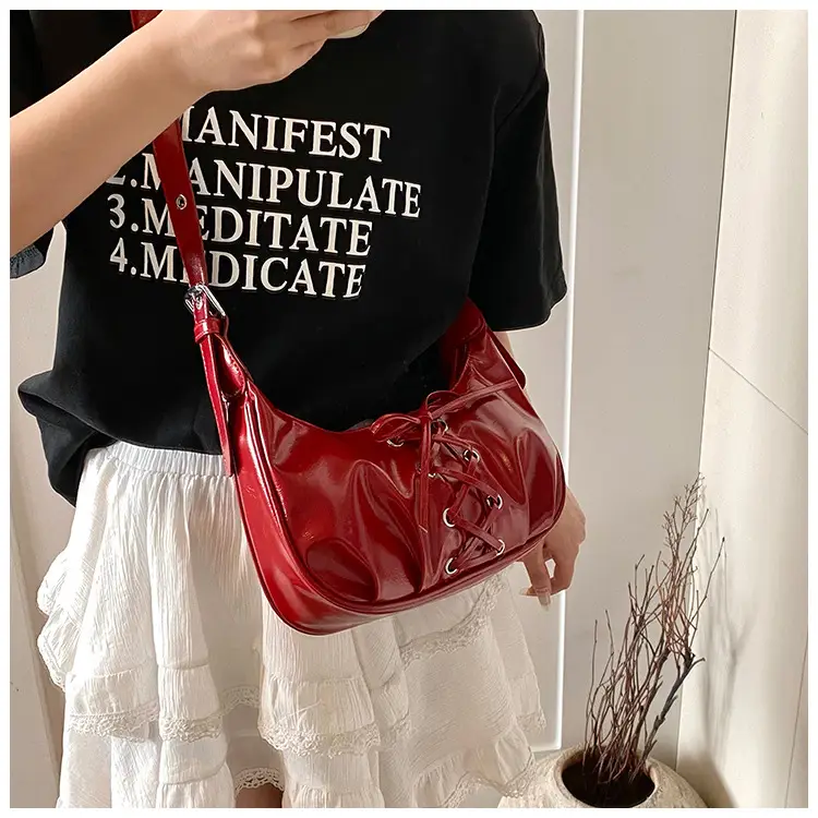 Elegant Lace-Up Bow Shoulder Bag for Women — feature 24