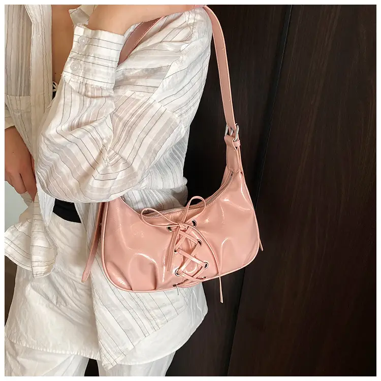 Elegant Lace-Up Bow Shoulder Bag for Women — feature 26