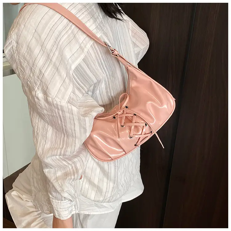 Elegant Lace-Up Bow Shoulder Bag for Women — feature 27
