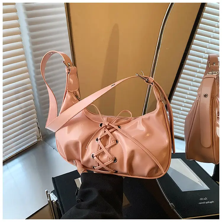 Elegant Lace-Up Bow Shoulder Bag for Women — feature 32