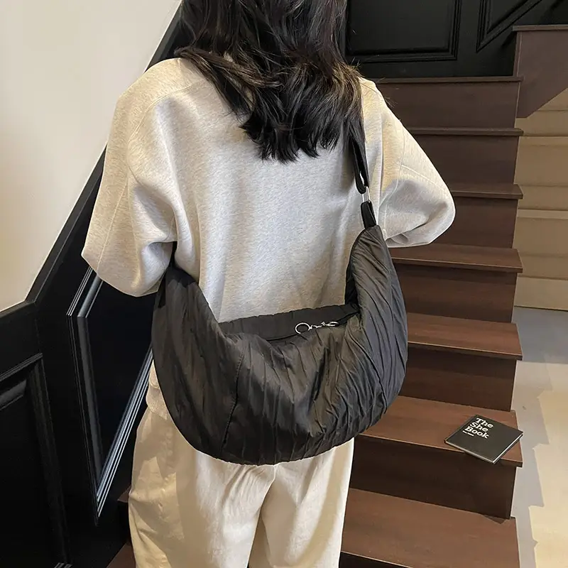 Japanese Style Lazy Shoulder Bag Women's Large Capacity Crossbody