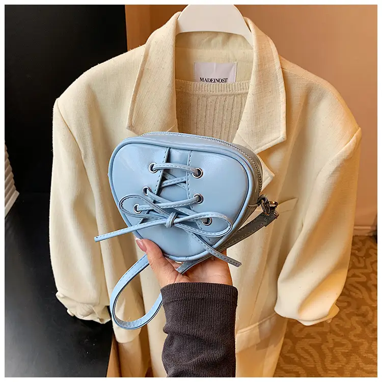 Korean Ins Heart Small Bag for Women Yellow — feature 29