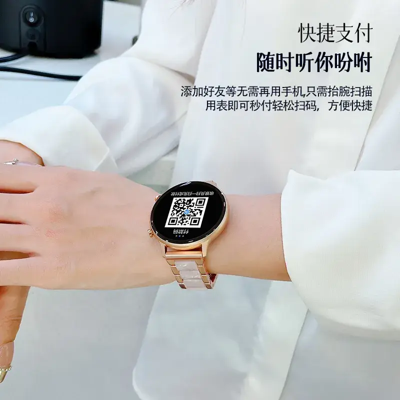 Smart Watch Women Bluetooth Phone Multi Function Heart Rate Sports Bracelet