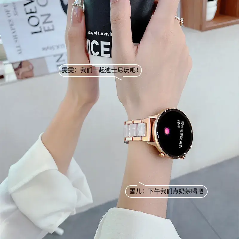 Smart Watch Women Bluetooth Phone Multi Function Heart Rate Sports Bracelet