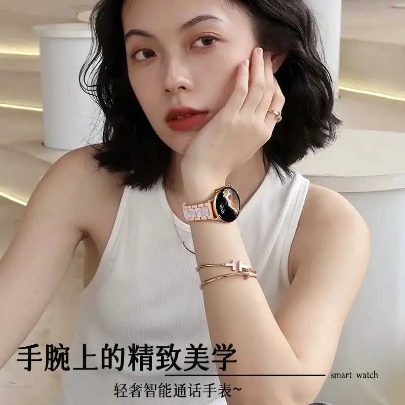 Smart Watch Women Bluetooth Phone Multi Function Heart Rate Sports Bracelet — feature 1