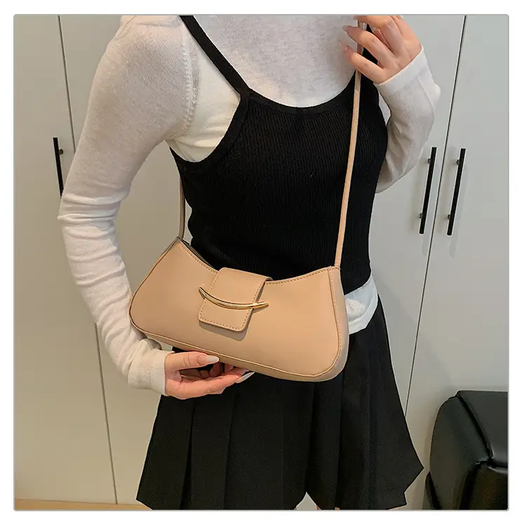 Women's Light Blue Underarm Crossbody Bag — feature 14