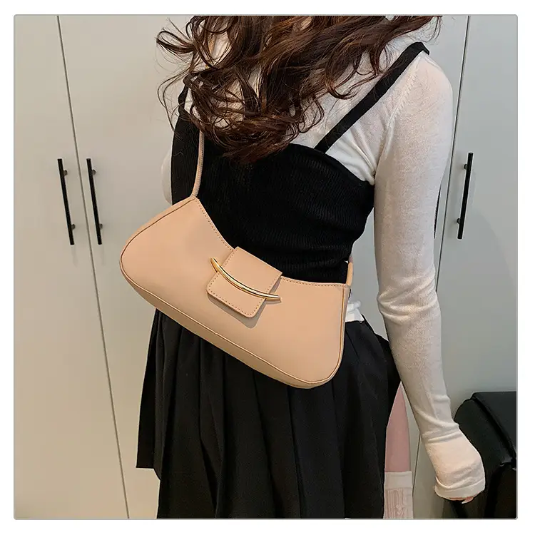 Women's Light Blue Underarm Crossbody Bag — feature 16