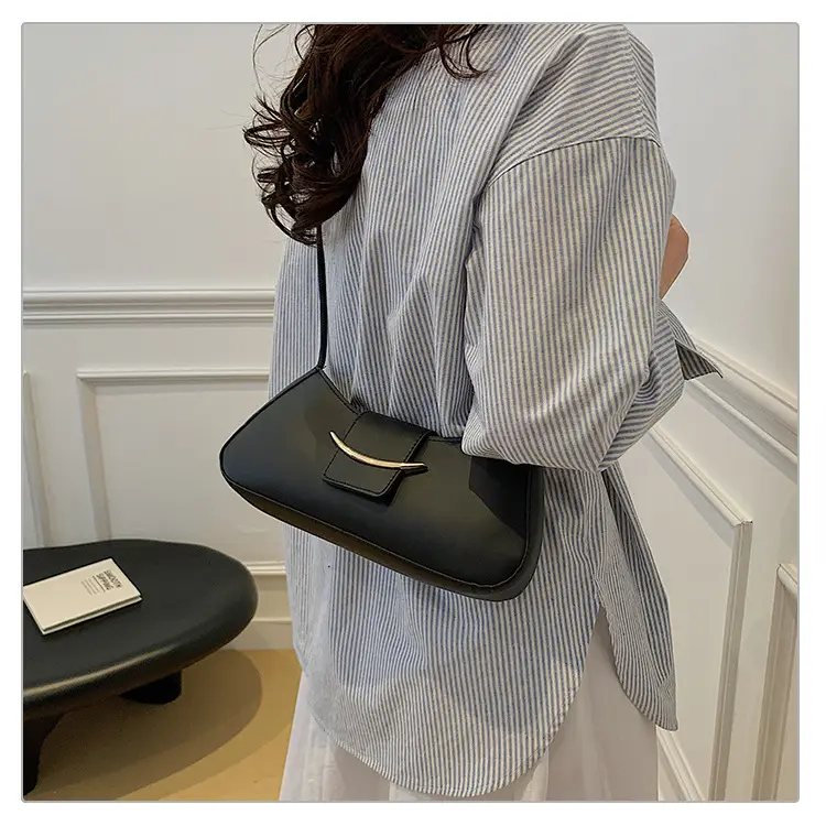 Women's Light Blue Underarm Crossbody Bag — feature 19