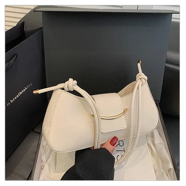 Women's Light Blue Underarm Crossbody Bag — feature 20