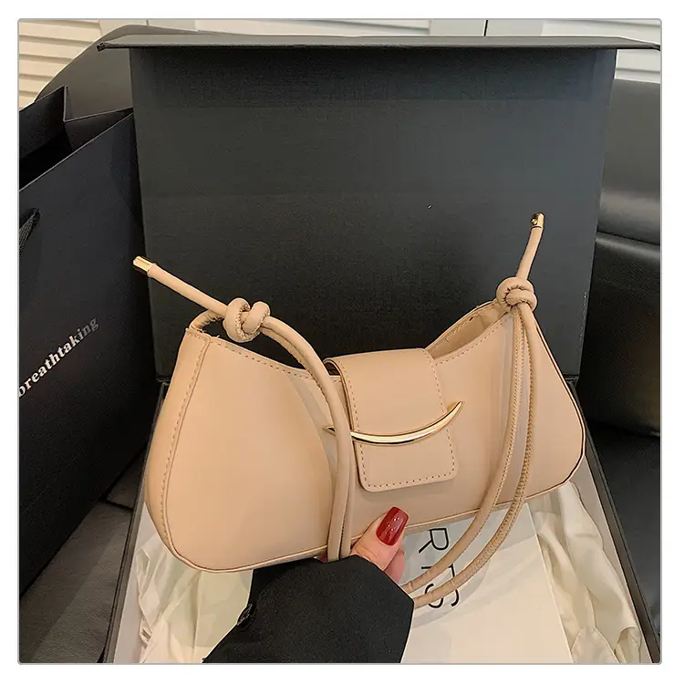 Women's Light Blue Underarm Crossbody Bag — feature 23